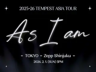 韓国グローバルグループTEMPEST、日本コンサート決定