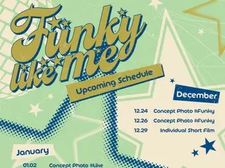 「n.SSign」、1月にカムバック…スケジュール表の画像を公開