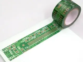 基板愛あふれる「基板アートマスキングテープ」、PCB ART moecoより新発売