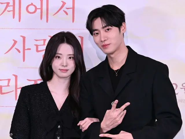 【フォト】チュ・ヨンウ＆シン・シアなど、映画「今夜、世界からこの恋が消えても」韓国版記者試写会に出席