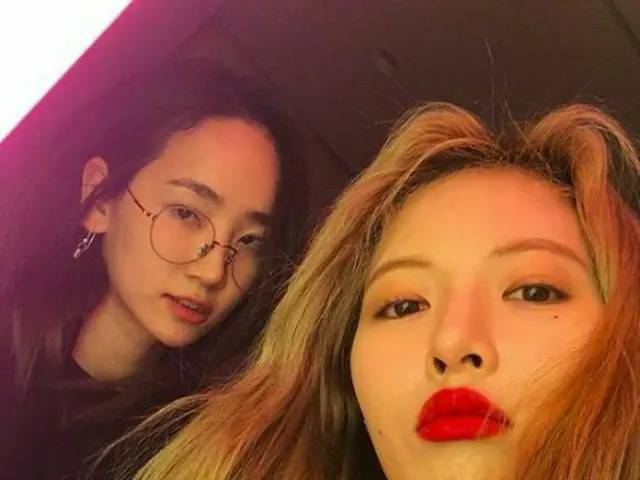 「Wonder Girls」の友情・・・イェウン＆ヒョナは、一緒にデビューし11周年♪