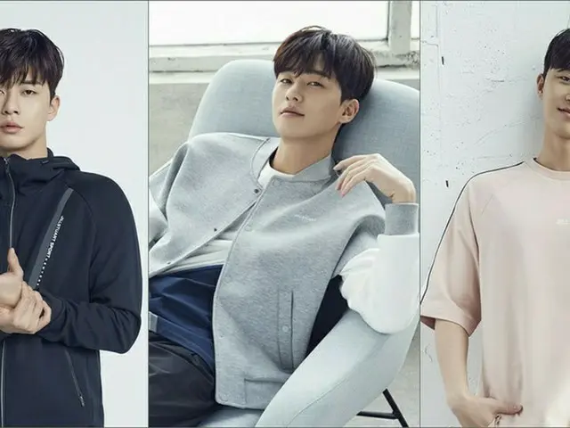 俳優パク・ソジュンが「JILLSTUART SPORT」の春・夏ファッションで魅せる♪