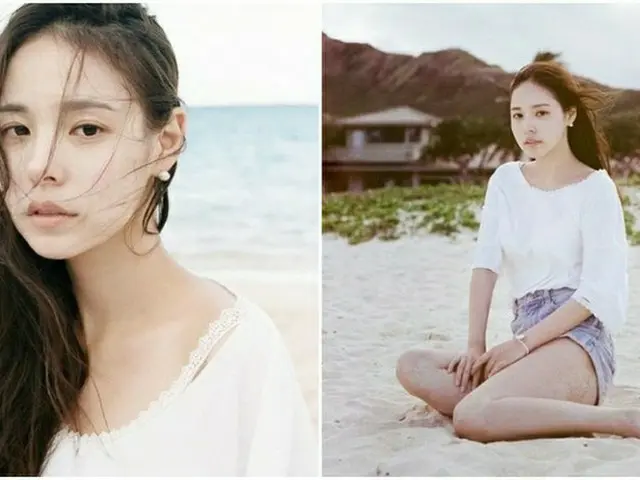 「BIGBANG」テヤンの奥さん、女優ミン・ヒョリンの美しい海岸写真が公開！