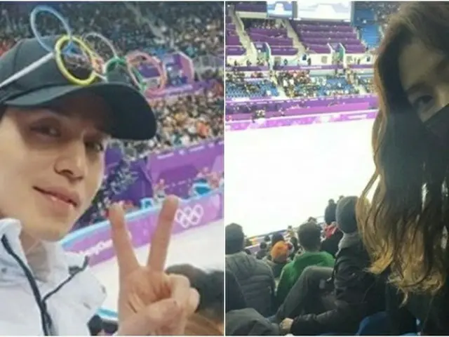 韓国芸能人も応援に駆け付けた！「平昌冬季五輪」アイスアリーナ♪