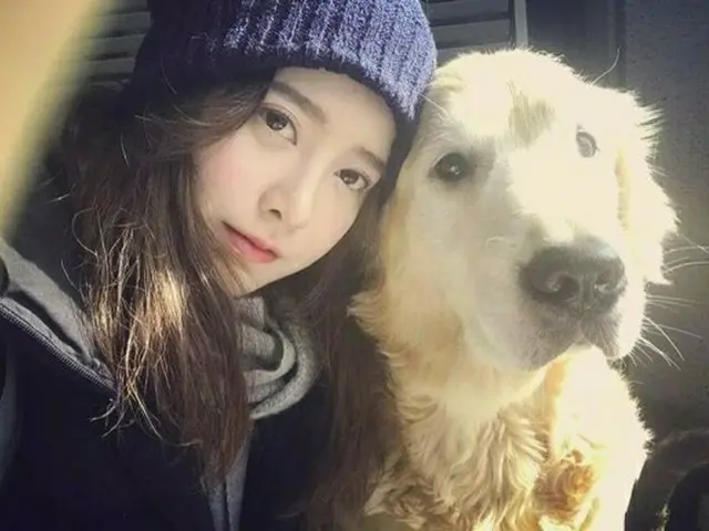 ク・ヘソン、愛犬カムジャとの近況を公開！相変わらずな美貌♪