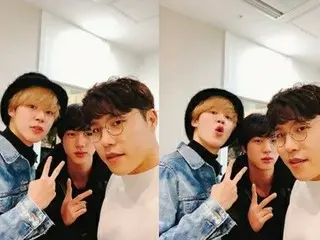 「防弾少年団」ジン＆ジミンが「8eight」イ・ヒョンのソロカムバックを応援♪