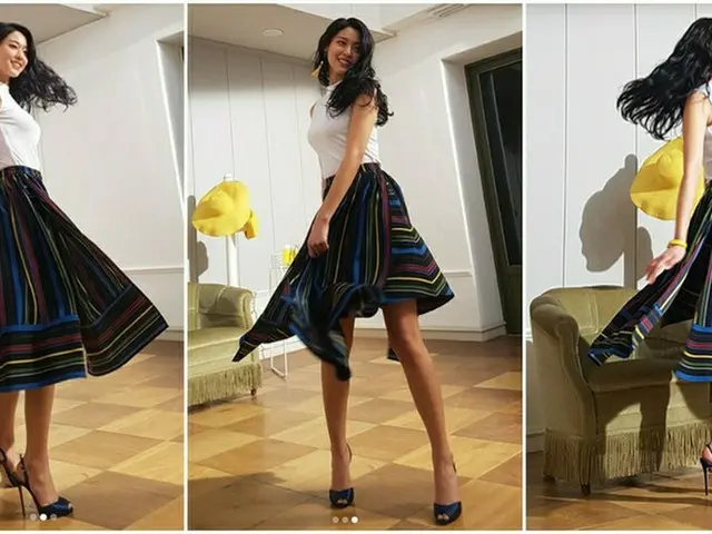 「AOA」ソリョンの“スカートひらひら”近況写真が超カワイイ♪