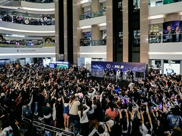 「EXO」セフン、チャンヨル、カイが「MLB」イベントのために香港を訪問！