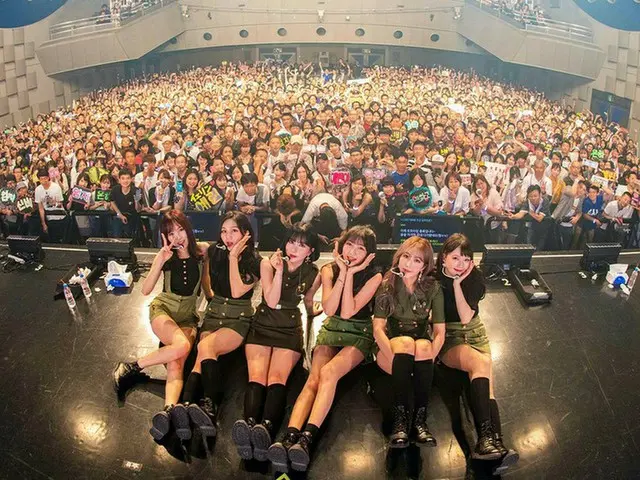 「GFRIEND」、単独ライブで大阪の夜を熱く飾る！