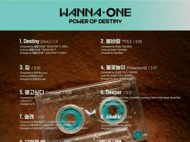 「WANNA-ONE」、最後のアルバムのトラックリストとプリビュー映像を公開！