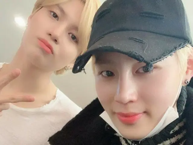 元「WANNA-ONE」ハ・ソンウン、親友「SHINee」テミンのソロを応援に！