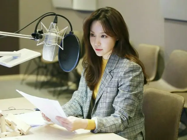 女優キム・アジュン、一人親家庭のために“声”で才能寄付を行う！