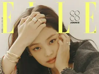 「BLACKPINK」ジェニー、マガジン「ELLE KOREA」のカバー装飾...シックだったり愛らしかったり