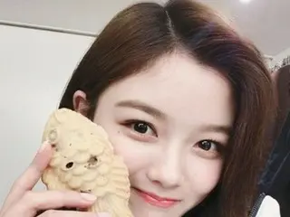 女優キム・ユジョン、たい焼き片手に超かわいいショット♪