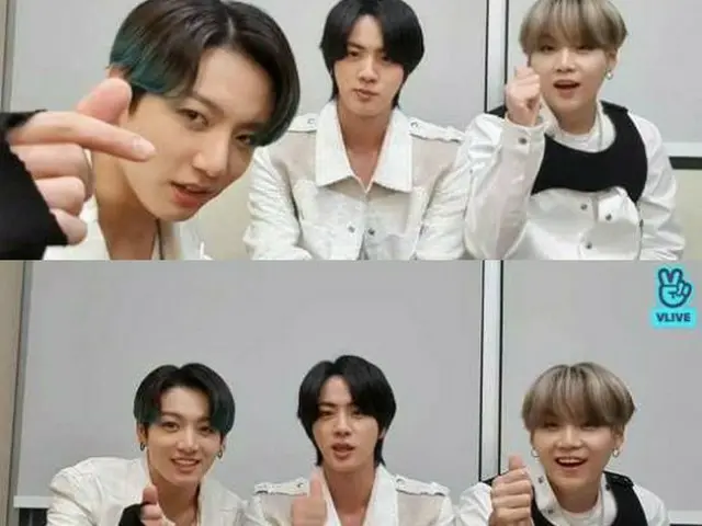 「防弾少年団(BTS)」ジョングク＆JIN＆SUGA、“ARMYがいないから残念 会いたいよ♥”…格別なファン愛