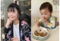 女優ハン・ジヘ、愛娘ユンスルちゃんの食事トレーニング「次はつかみやすいメニューに」