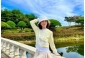 歌手イ・ジフンの妻アヤネさん、体重40キロのほっそりした太もも…江原道でゴルフ満喫