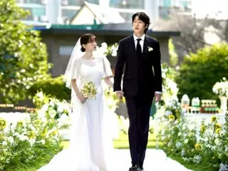 ドラマ「ヒーローではないけれど」、チャン・ギヨン＆チョン・ウヒの結婚式スチールを公開